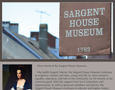 Sargent House Museum Annual Appeal 2017