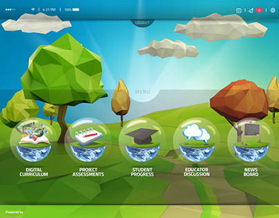 Educational Portal UI