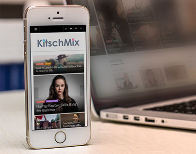 KitschMix - Website Development  & Social Strategy