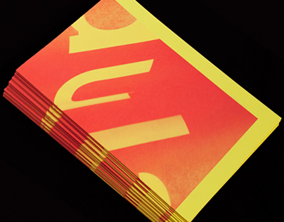 Brownfox typefaces 2013–14 leaflet.  A2 Offset.
