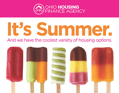 Ohio Housing Finance Agency \ Print Ads