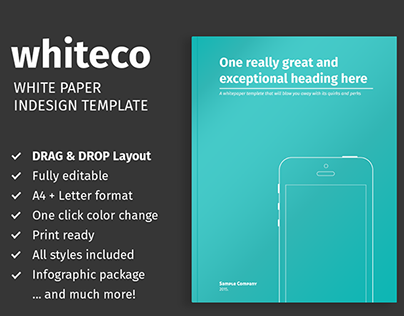 White Paper Template for InDesign