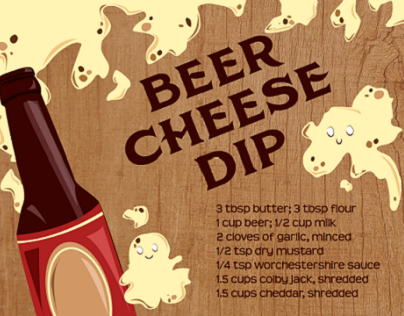 They Draw And Cook- Beer Cheese Dip Recipe