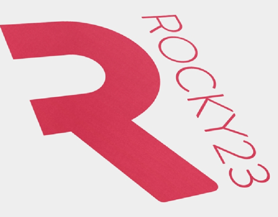 Rocky 23 logo design