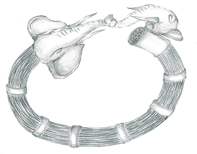 Elephant's hair bracelet