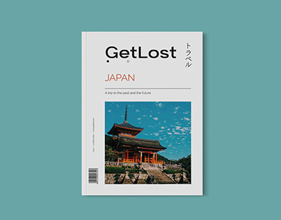 Travel magazine design - GetLost Japan