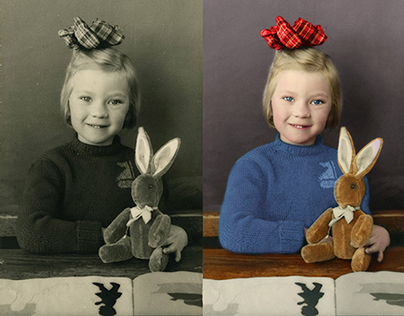 Photo Restoration (Before and After)
