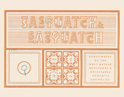 Sasquatch & Sasquatch, Cause & Affect Exhibition