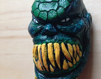 Croc in Polymer Clay