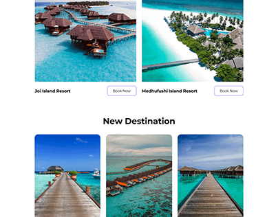 Project thumbnail - Travel Agency Lading Page