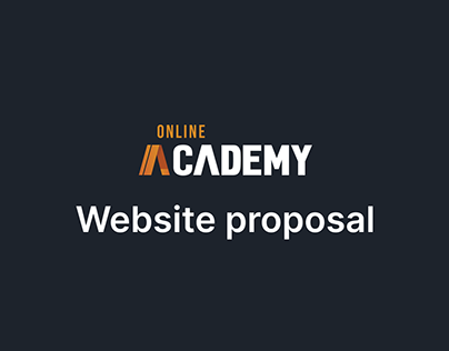 Website Proposal - GRUPO ACADEMY