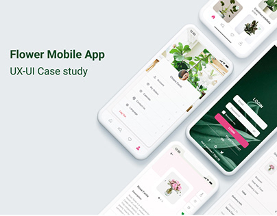 Flower app UX/UI Case study