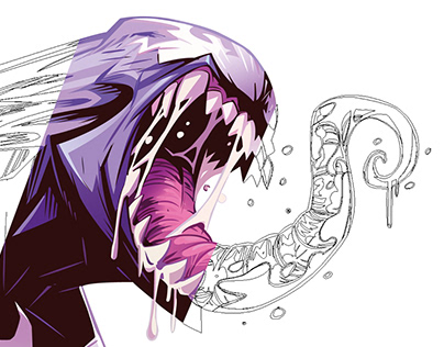 Digital Illustration - Venom