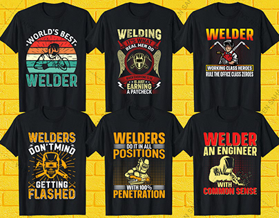 Welder T-shirt Design