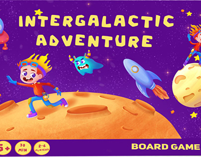 Board Game “Intergalactic adventure”