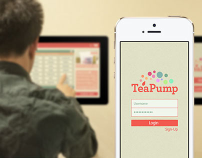 TeaPump: Small Business Campaign (UX/ UI/ VISUAL)