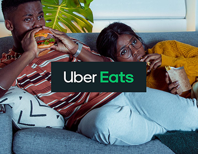Google Slides pitch deck for Uber Eats