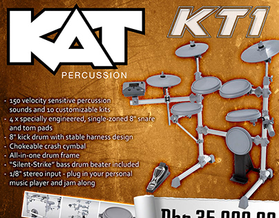 Electronic drum ad