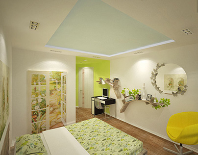 Project of the private apartment's design in Chertanovo