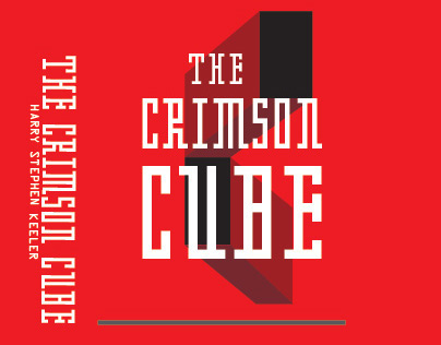 Book cover for "The Crimson Cube "