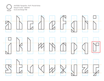 Tipografia experimental - Erre Sans Serif