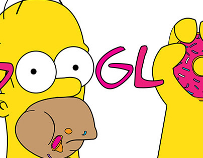 Simpsons Google Doodle