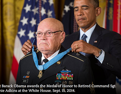 Medal of Honor: Command Sgt. Maj. Bennie Adkins