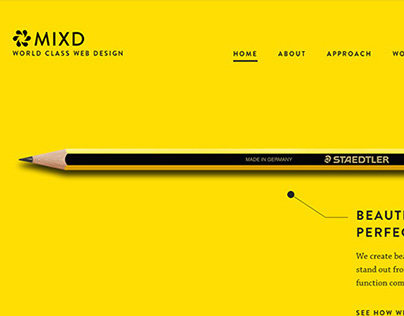 Mixd Agency Website