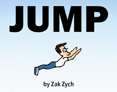 JUMP a flip book by Zak Zych