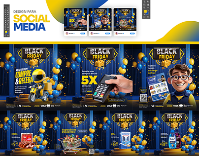SocialMedia - Black Friday (Supermercado)