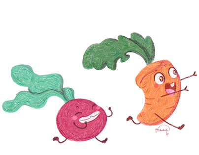 Vegetables as Characters