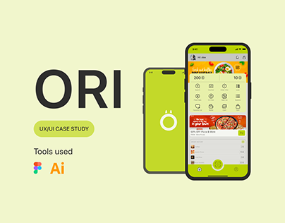 Ux/Ui Case Study - Ori App