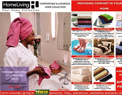 Project thumbnail - Homeliving NewsPaper Advert