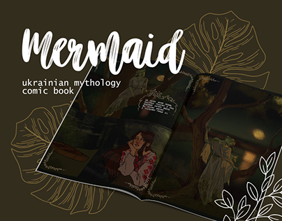 "Mermaid" - Ukrainian mythology comic