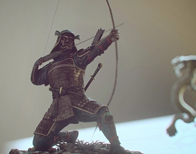 Samurai Figure (Test Animation)