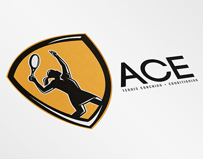 Ace Tennis Coaching Logo