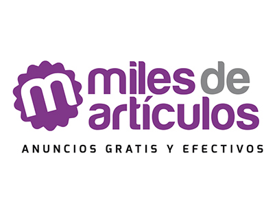 milesdearticulos.com // Logo design, Graphic Design
