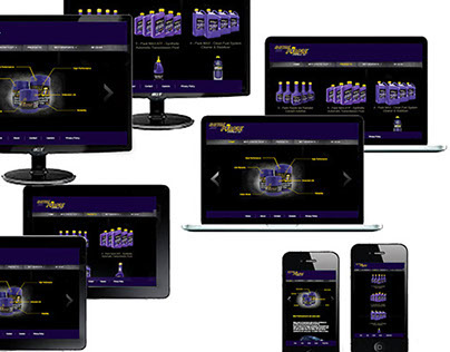 Royal Purple Redesign for Website