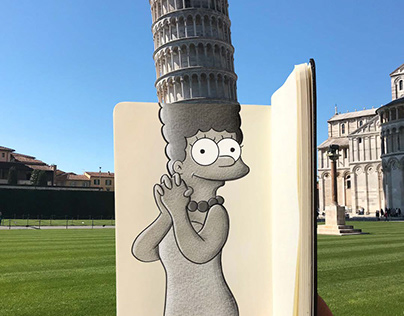 CityLiveSketch x Leaning Tower of Pisa