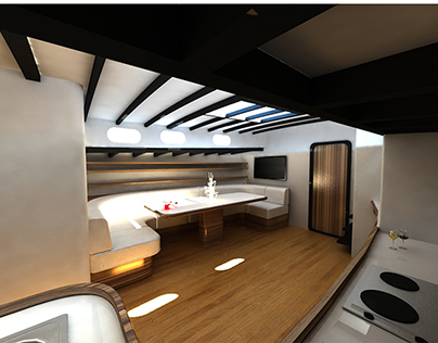 Sail Boat Interior Design