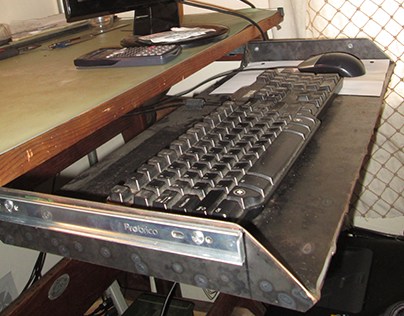 Sliding Computer Keyboard Tray