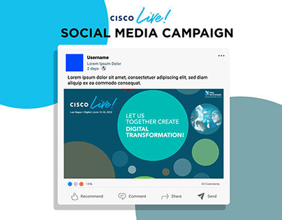 Social Media Campaign - CISCO Live