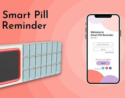 Smart Pill Reminder - Product Design & UIUX