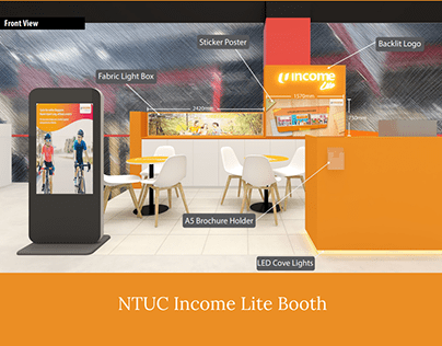 NTUC Income Lite Booth