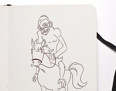 Sketchbook  Cesar Planet of the Apes 