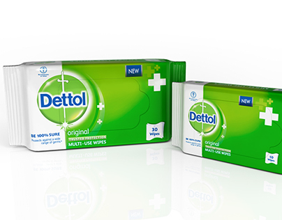 Dettol - Line Extension - Multi-Use Wipes