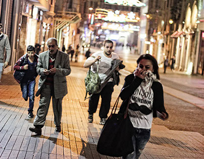 Kobani İçin Süresiz Direniş Protestoları