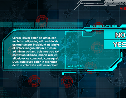 Sector 9 (IOS Game UI ) - Map Screen