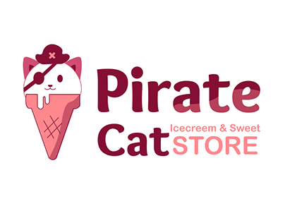 LOGO pirate cat