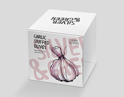 Silver & Green Olive Packaging and Website